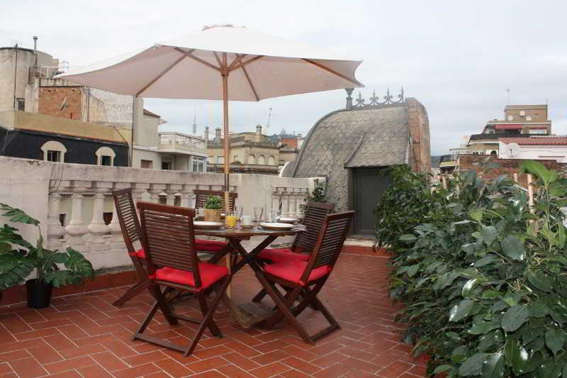 Apartamento Apbcn Gracia Terraced Barcelona Exterior foto